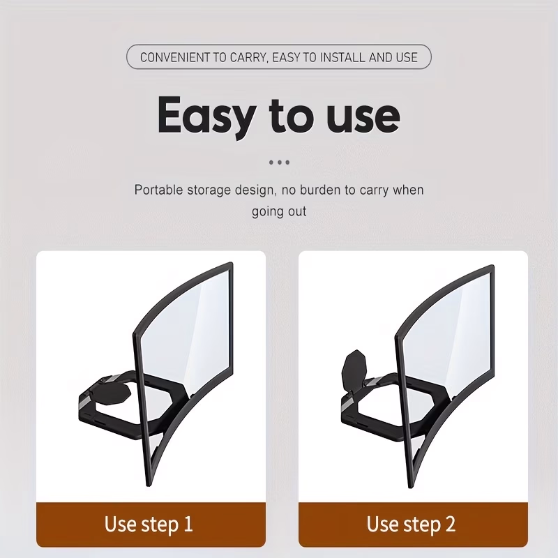 18-inch 3D Pull-out Mobile Phone Screen Magnifier