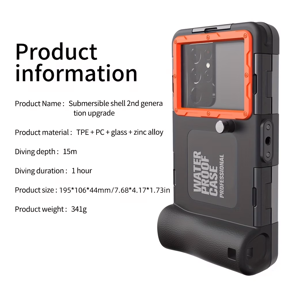 HOT Deal Multi-function Outdoor Sports Swimming Snorkeling Kayaking Underwater Photography