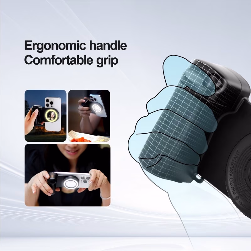 LED Live Video Shooting Fill Light with Magnetic Detachable Wireless Control