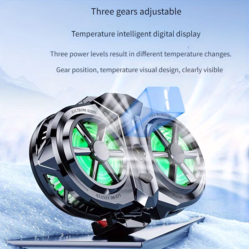 Semiconductor Cooling and Heat Dissipation Back Clip Fan