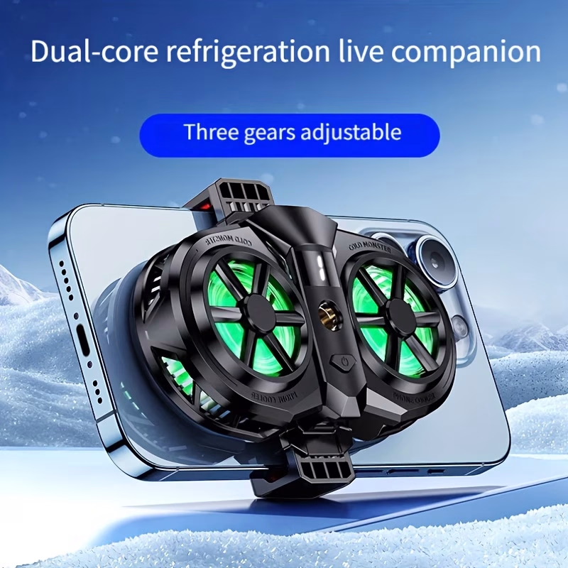 Semiconductor Cooling and Heat Dissipation Back Clip Fan