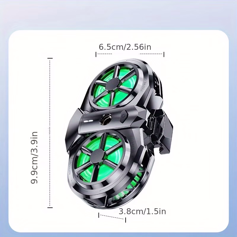 Semiconductor Cooling and Heat Dissipation Back Clip Fan