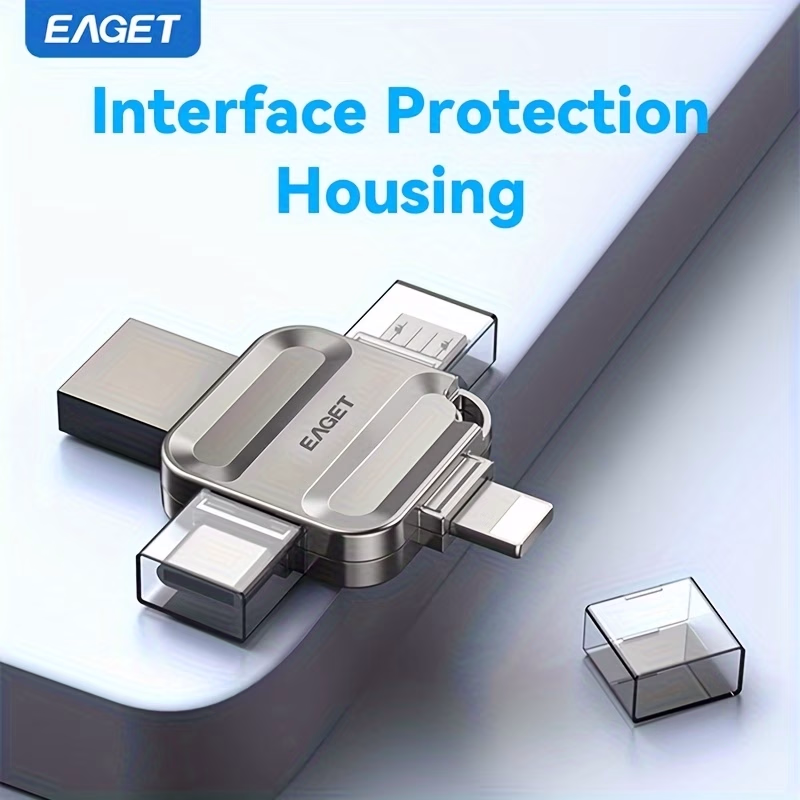EAGET 4-IN-1 Lightning Memory Stick