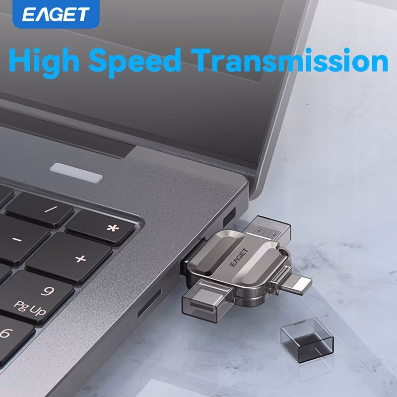 EAGET 4-IN-1 Lightning Memory Stick