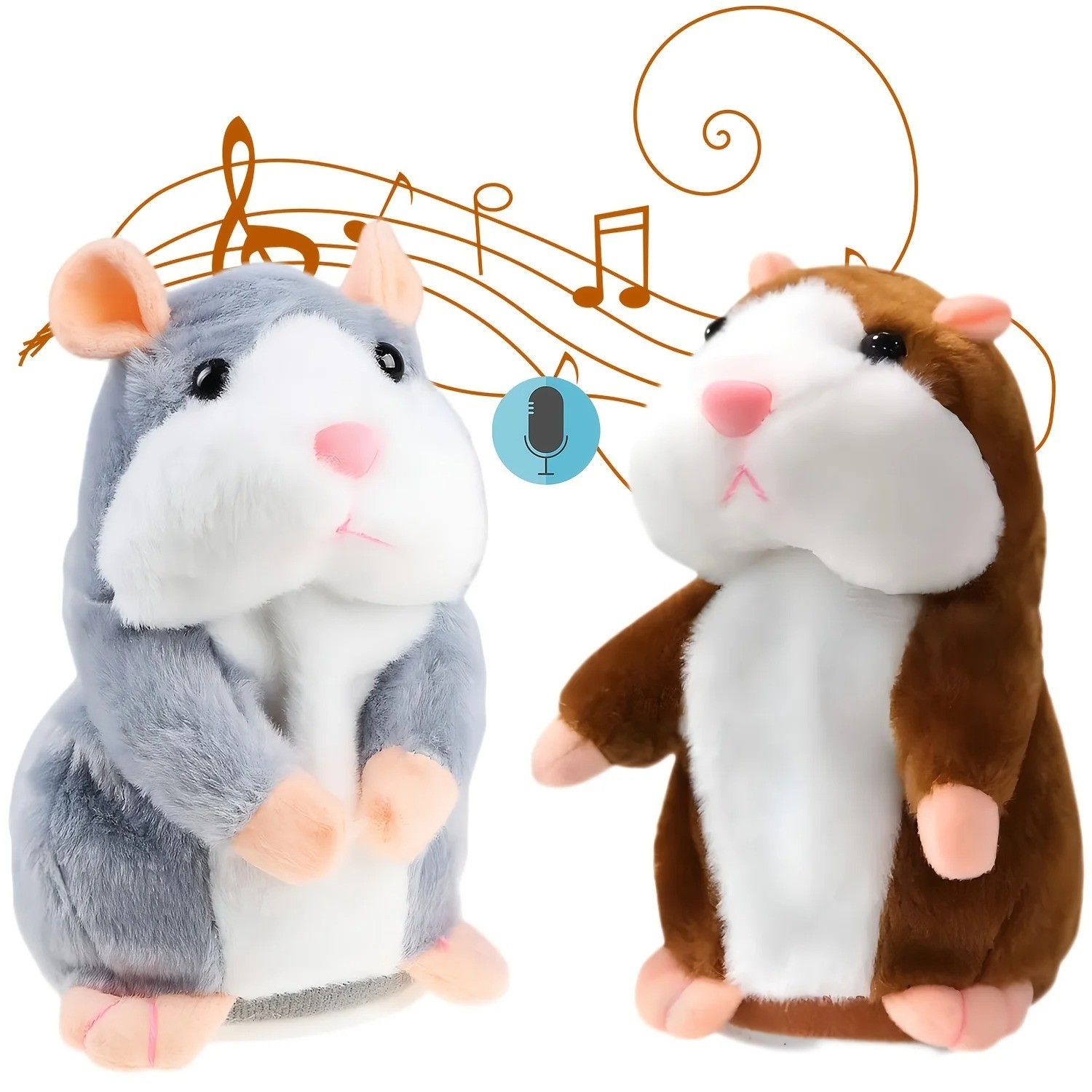 Little Talking Hamster Plush Toy