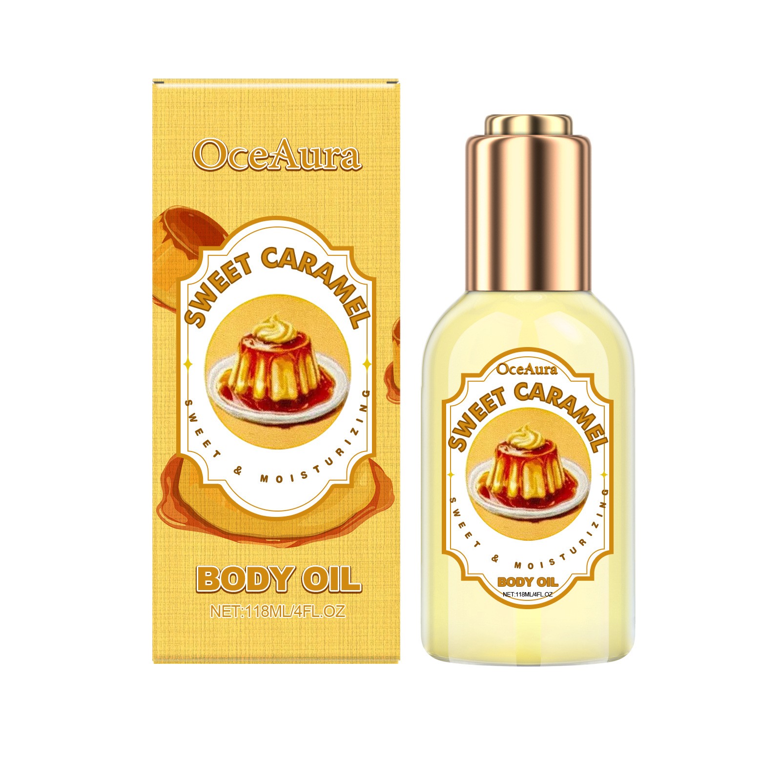 OceAura Sweet Caramel Body Oil