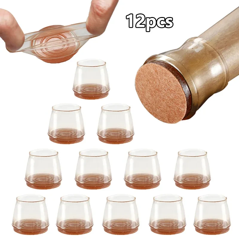 Silicone Chair Leg Protectors | Extra-Durable Chair Floor Protectors