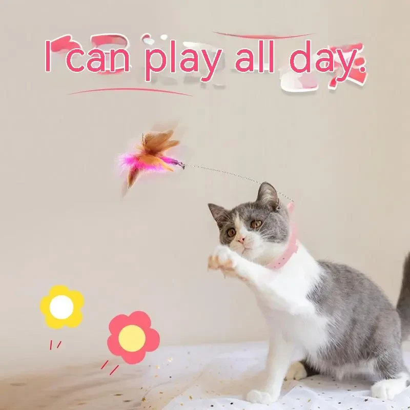 Cat Self Interactive Collar Toy