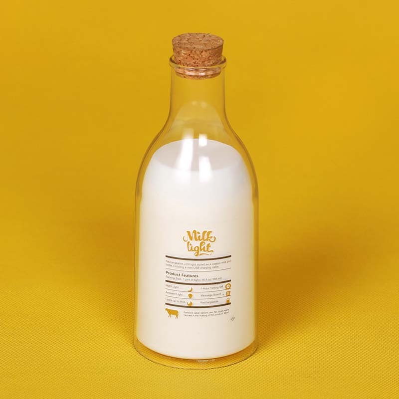 Milk Light Bottle Lamp