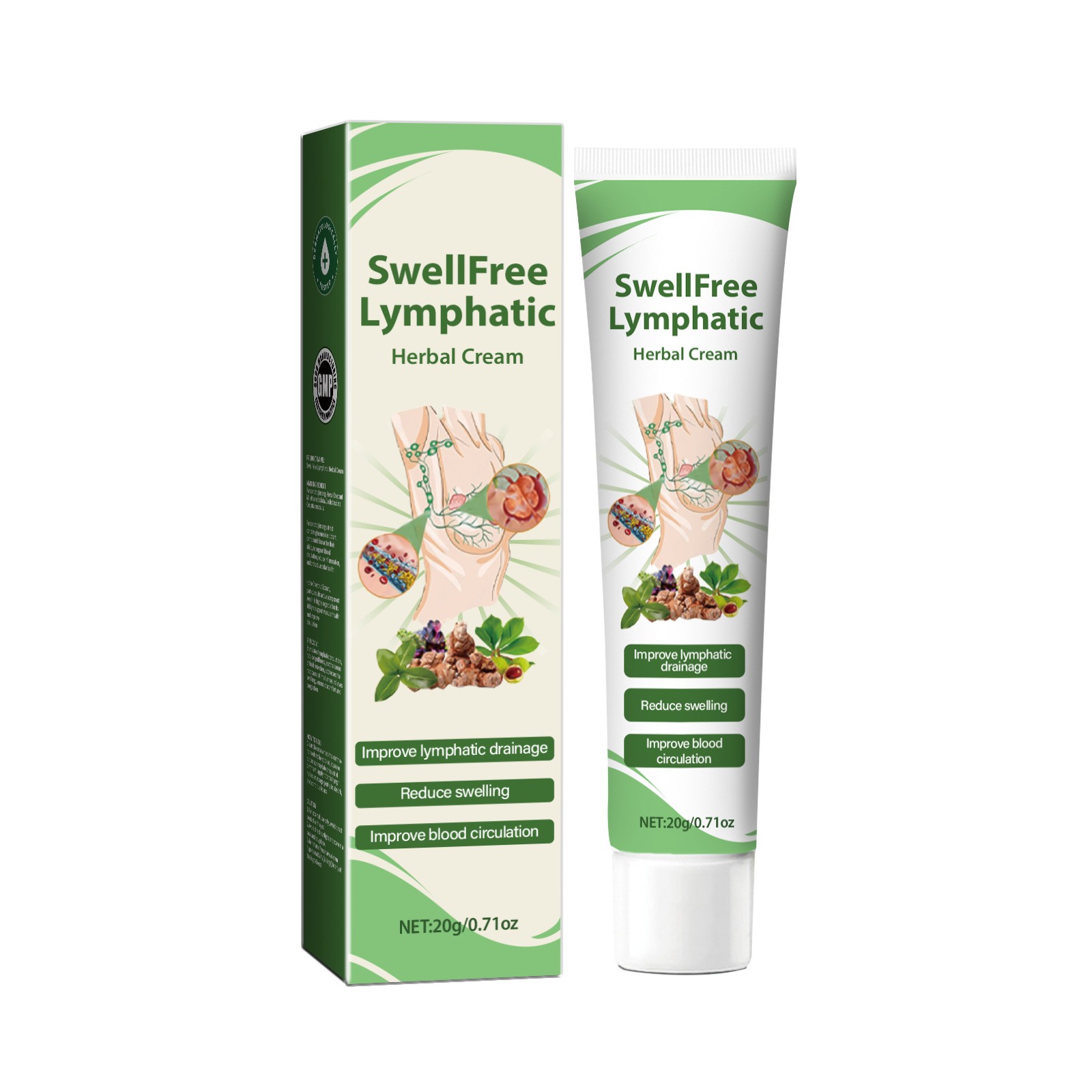 SwellFree Lymphatic Herbal Cream