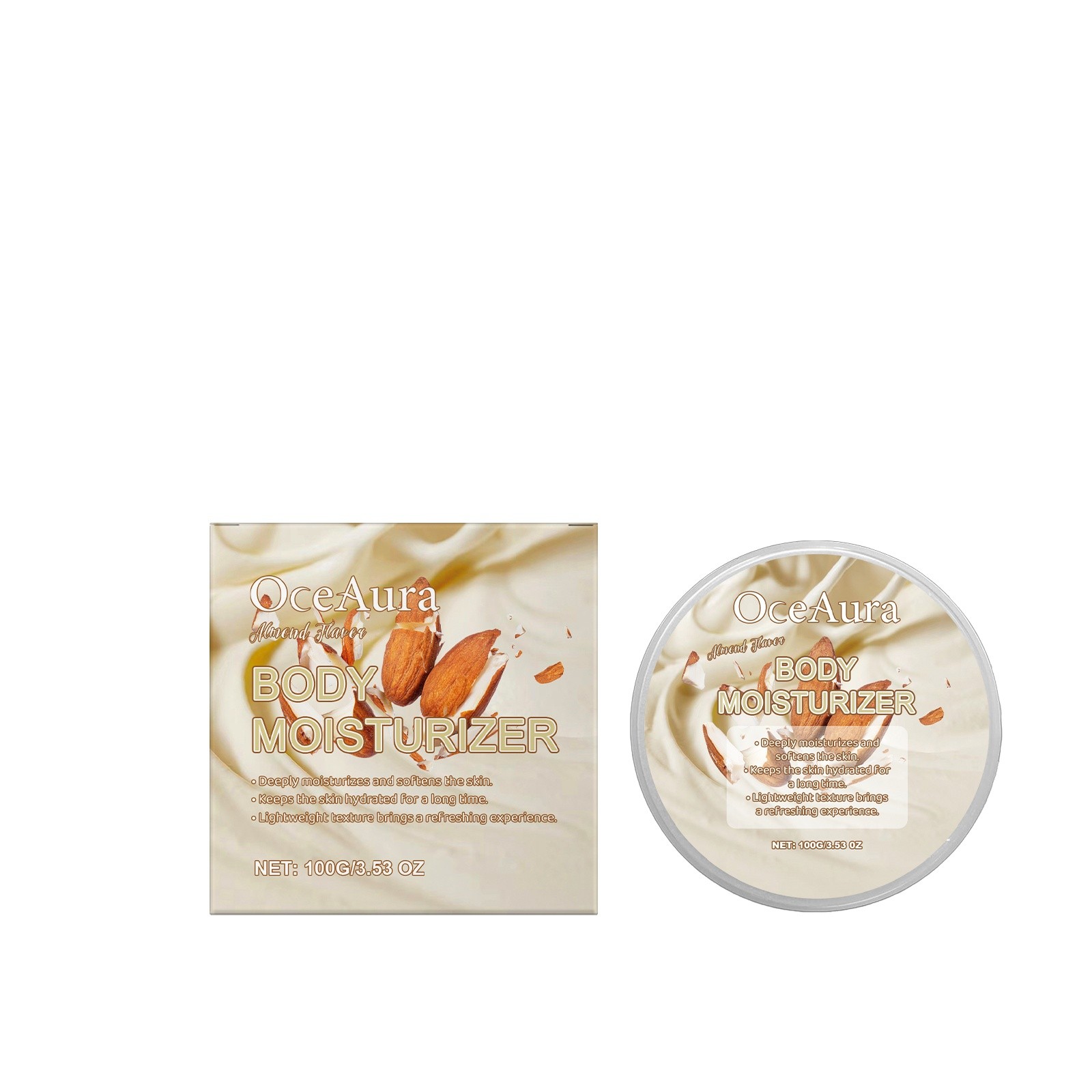 OceAura Almond Flavor Body Moisturizer
