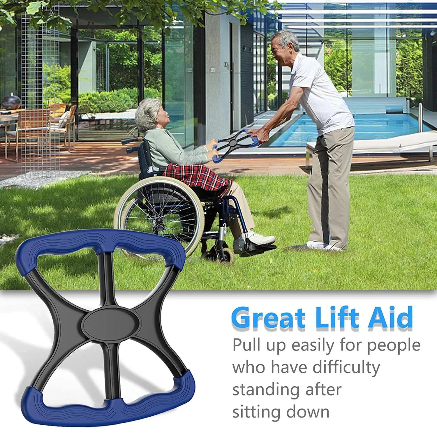 Standing Aid and Handicap Bar for Elderly