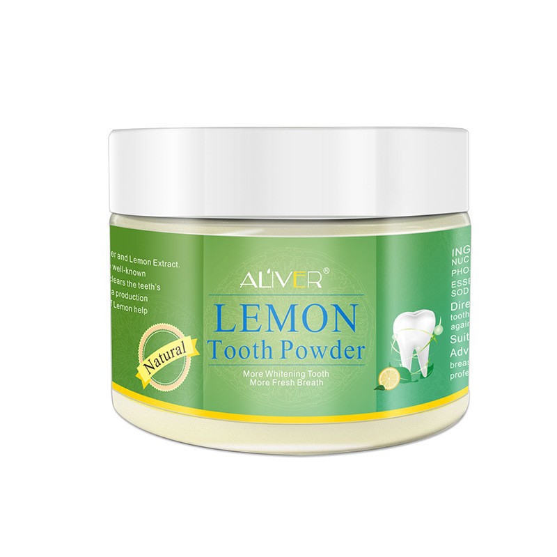 ALIVER® Lemon Tooth Powder