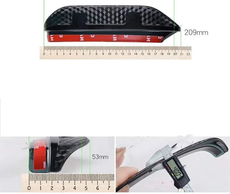 Car Rear View Mirror Rain Shield for Clearer Driving