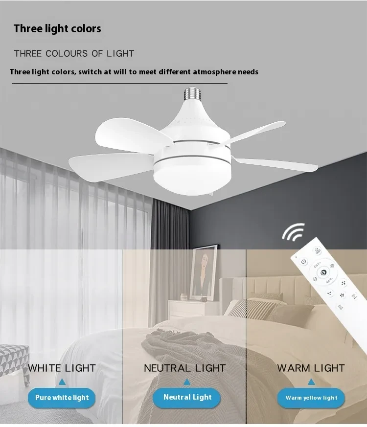 40W Socket Ceiling Fan Light