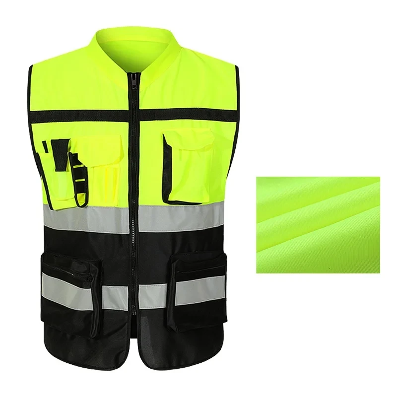 High-Visibility Reflective Workwear Vest