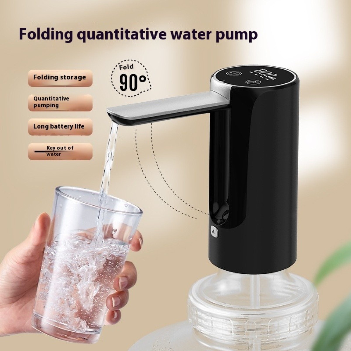 Multi-functional Automatic Water Dispenser Pump!