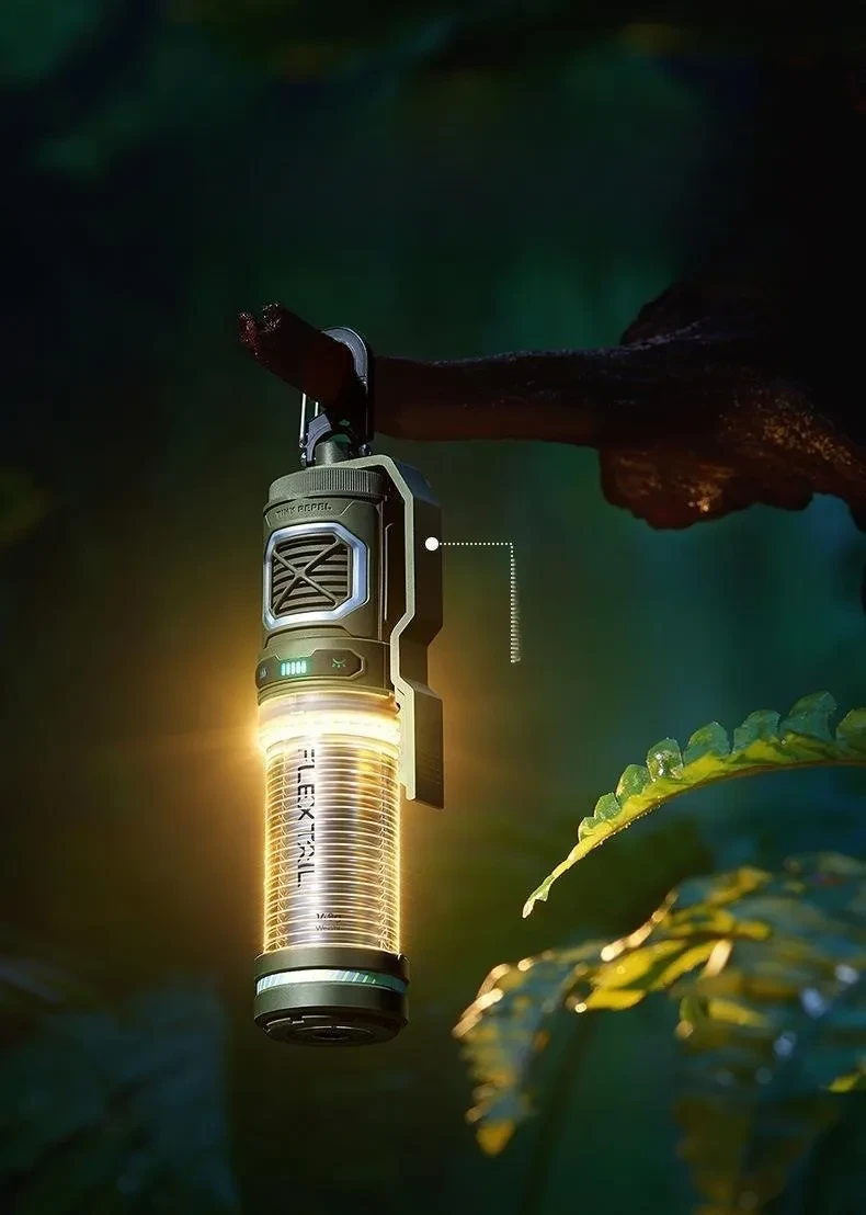 2-in-1 Portable Mosquito Repellent with Lighting