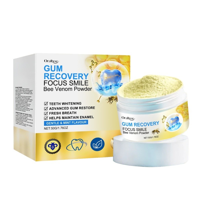 Gum Recovery Focus Smile Bee Venom Powder