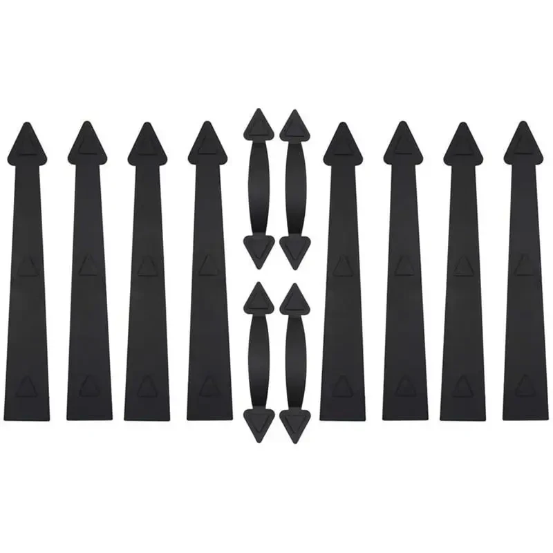 Complete Garage Accent Kit Hinges Handles Windows