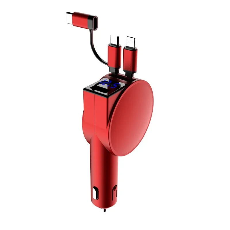 4-in-1 Car Charger Adapter