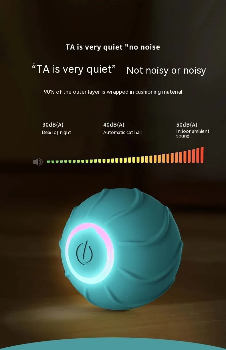 Active Rolling Ball Anti-Anxiety Automatic Moving Ball