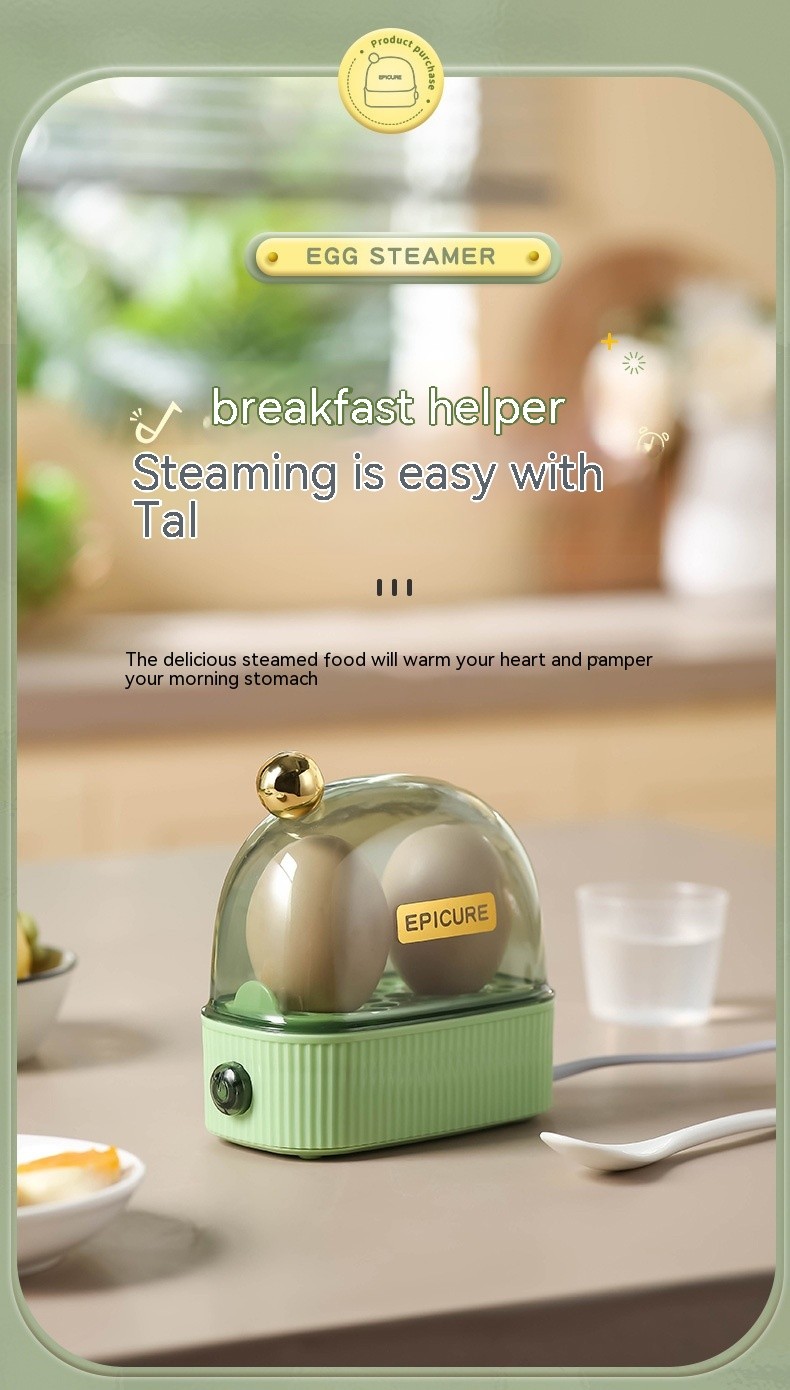 Automatic Power Off Rapid Egg Cooker