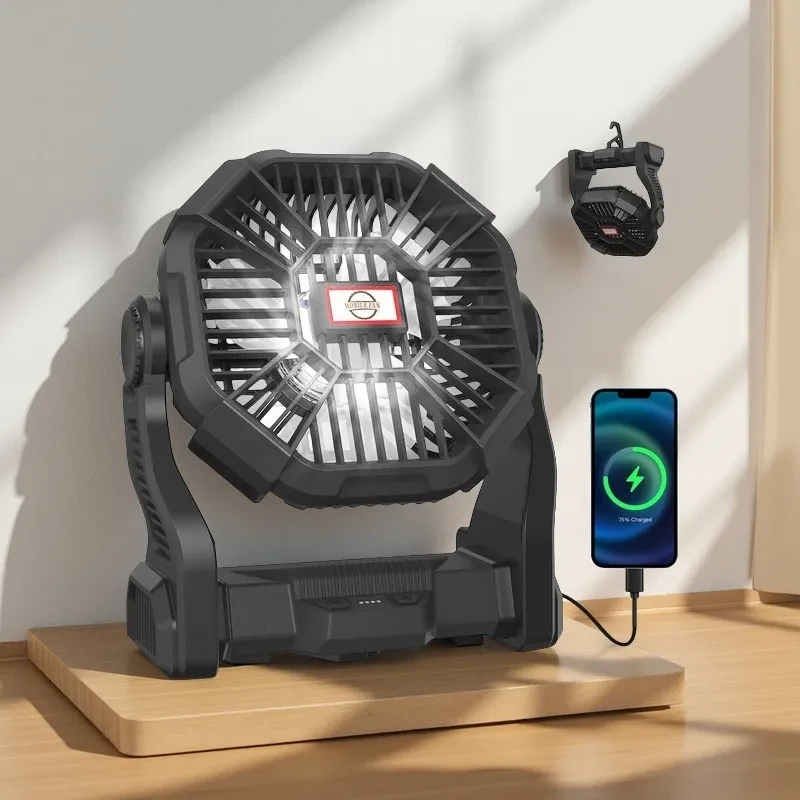 Portable Camping Fan Rechargeable