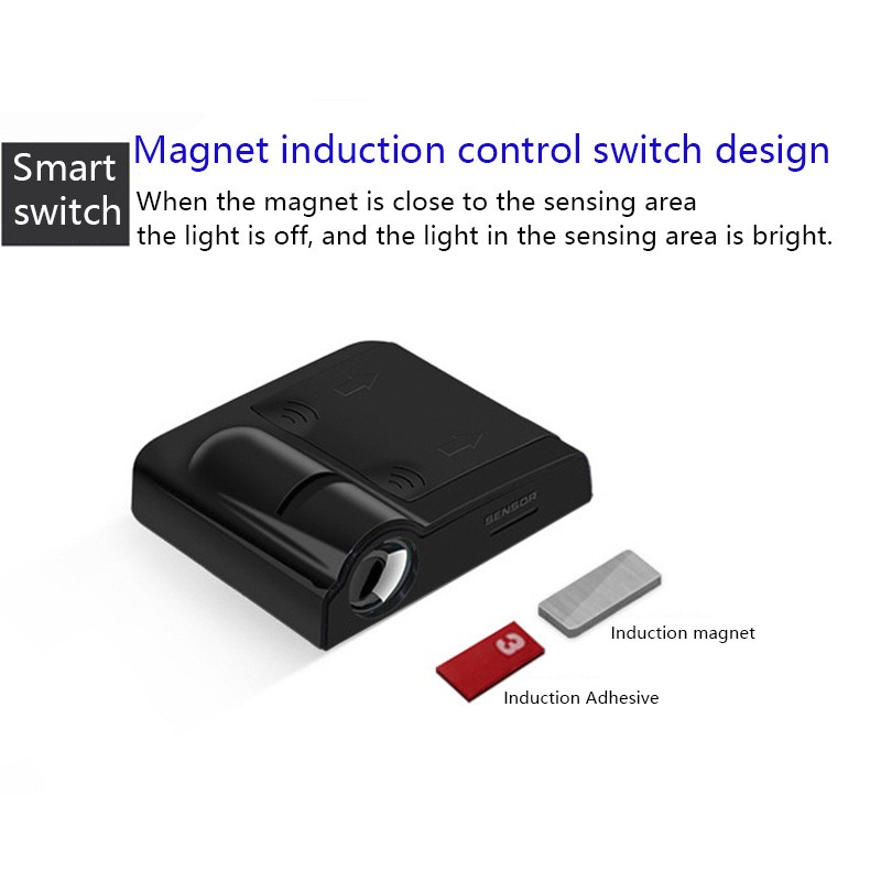 Wireless Car Door Welcome Logo LED Projector