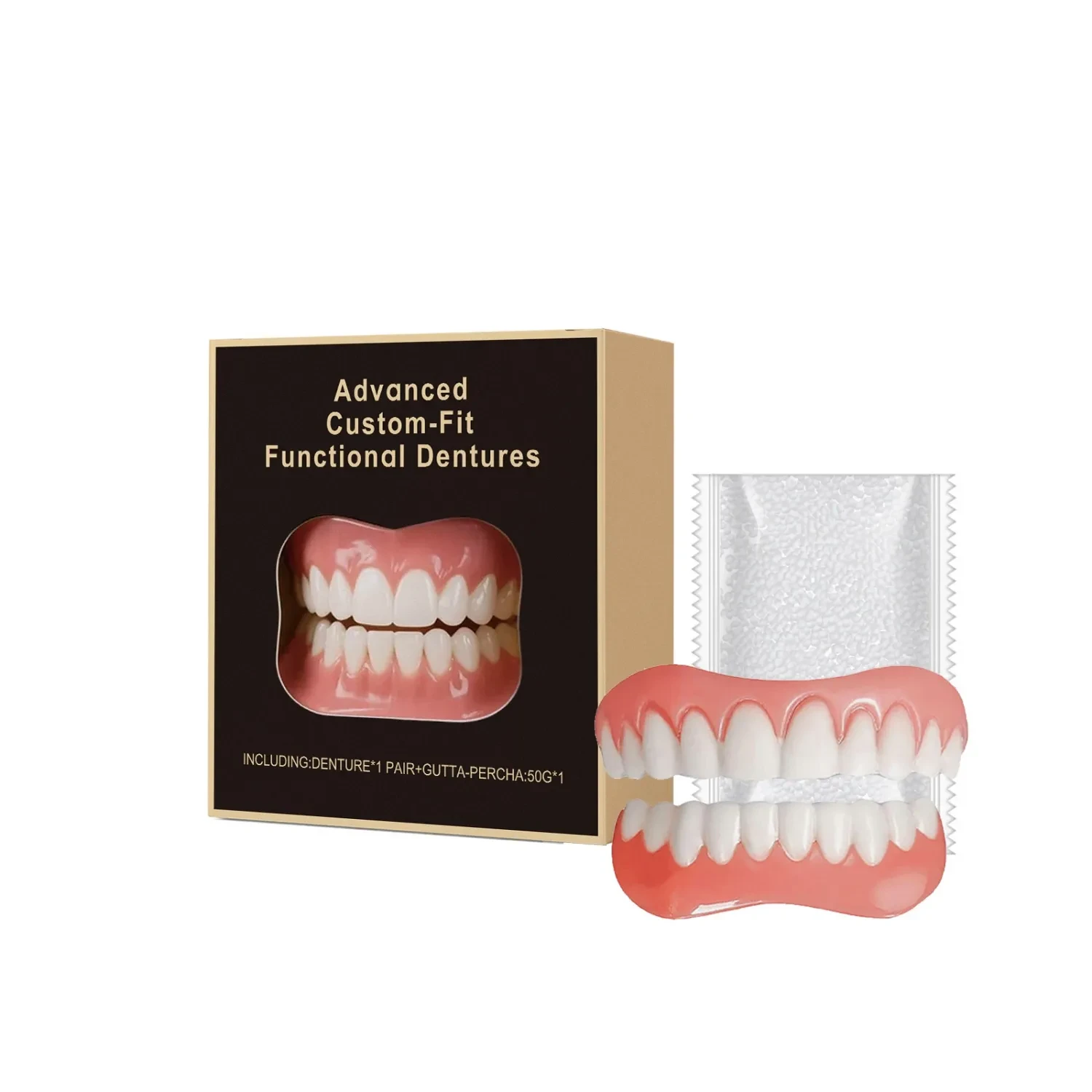 🦷Adaptable Fit Functional Dentures