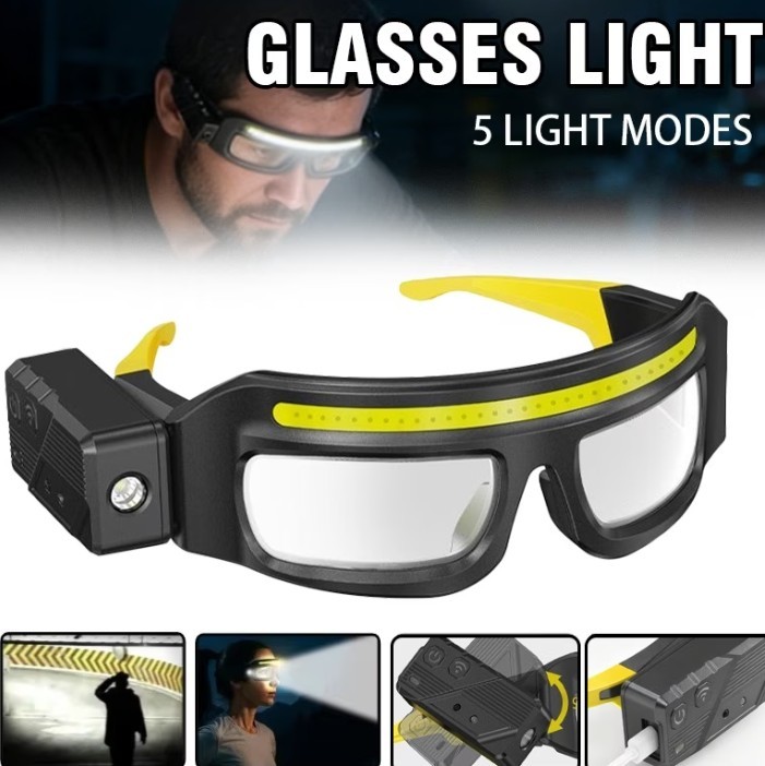 Bright Adjustable Glasses Light