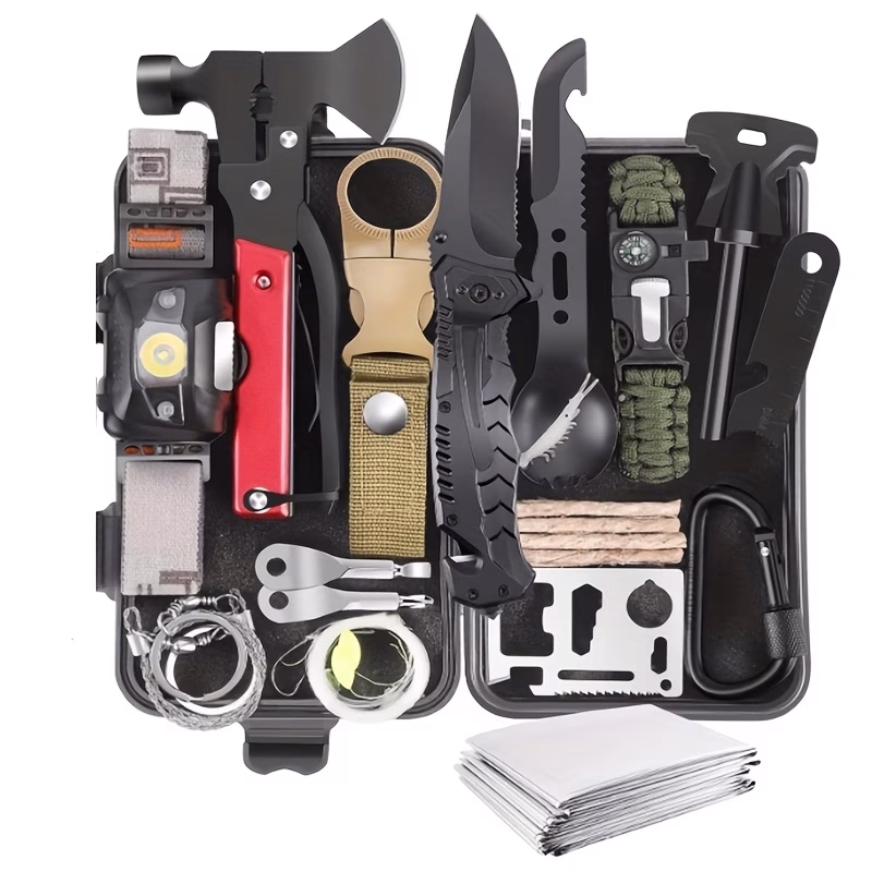 30 In 1 Survival Kit Camping Accessories For Emergency