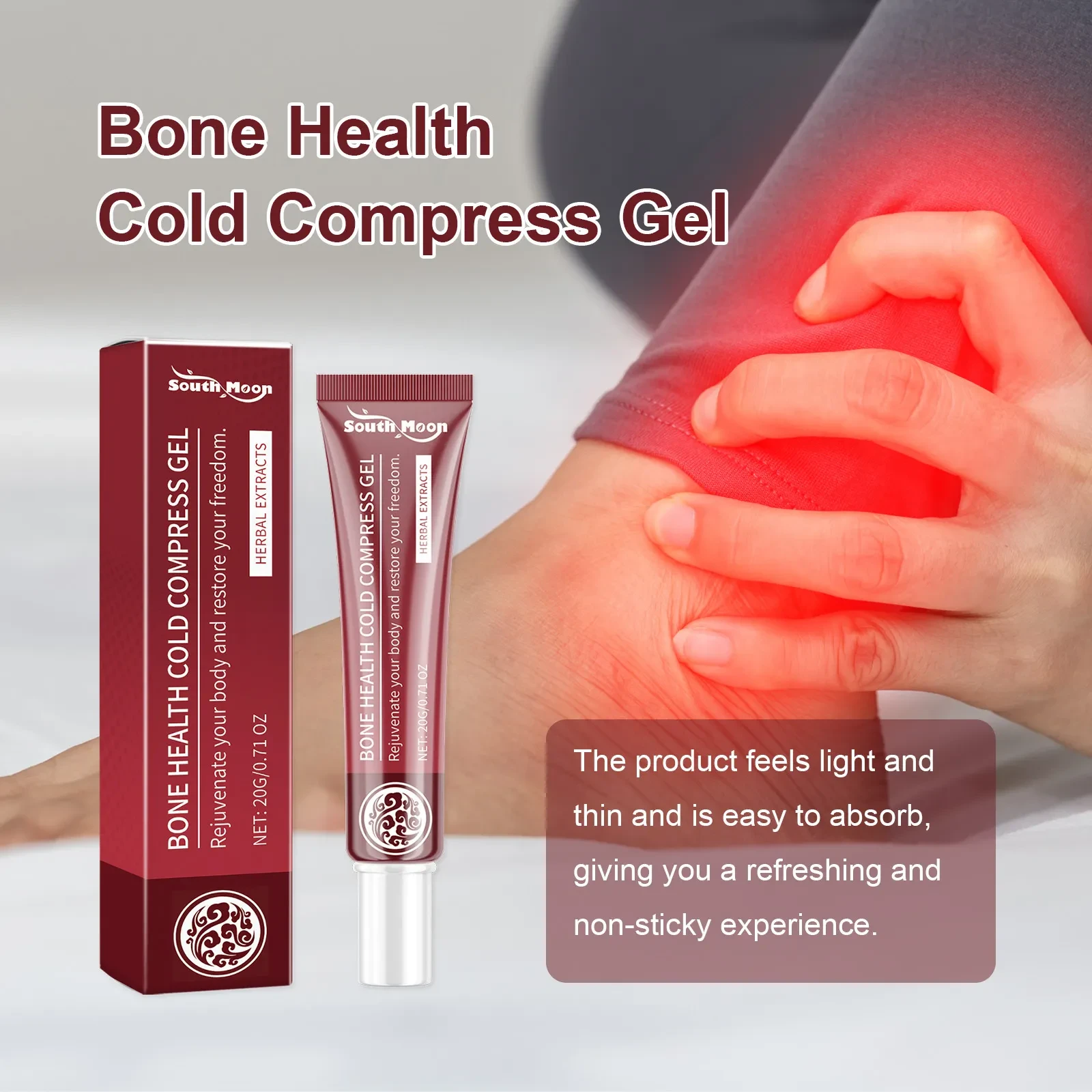 Medical cold compress gel Pain Relief Gel for muscles and bones/Rheumatoid Arthritis Gel 20g Relieve Soreness and Swelling