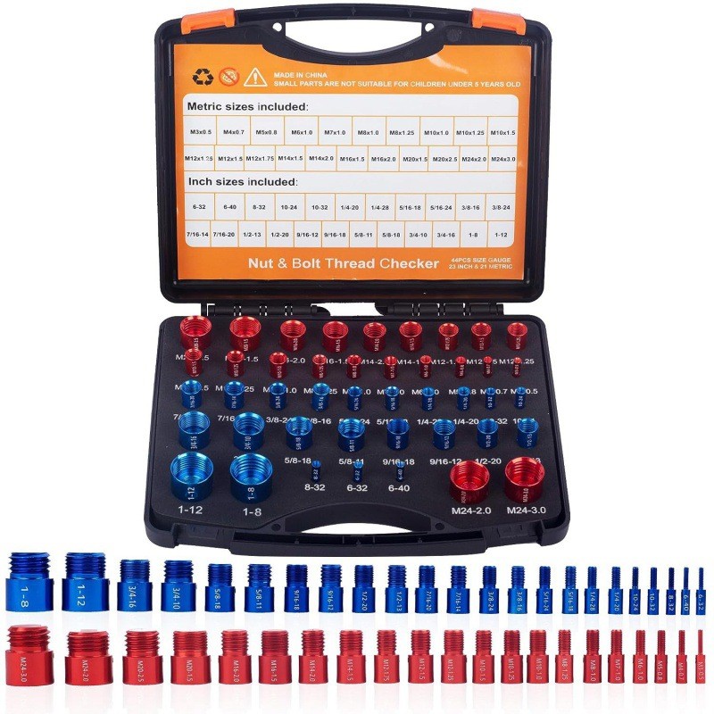 ⏰Nut & Bolt Thread Checker Kit for Inspection of Fixed Bolts or Threaded Holes