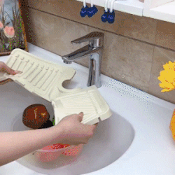 Buy 2, Get 1 Free: Kitchen &amp; Bathroom Sink Splash Guard! ( For Kitchen and Bathroom)