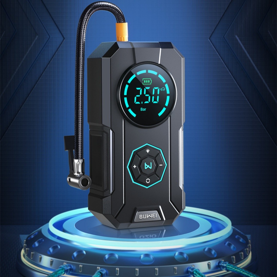 Car Tire Inflator with Gauge