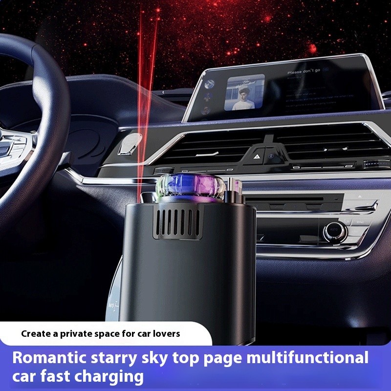 Starlight Retractable Car USB Charger