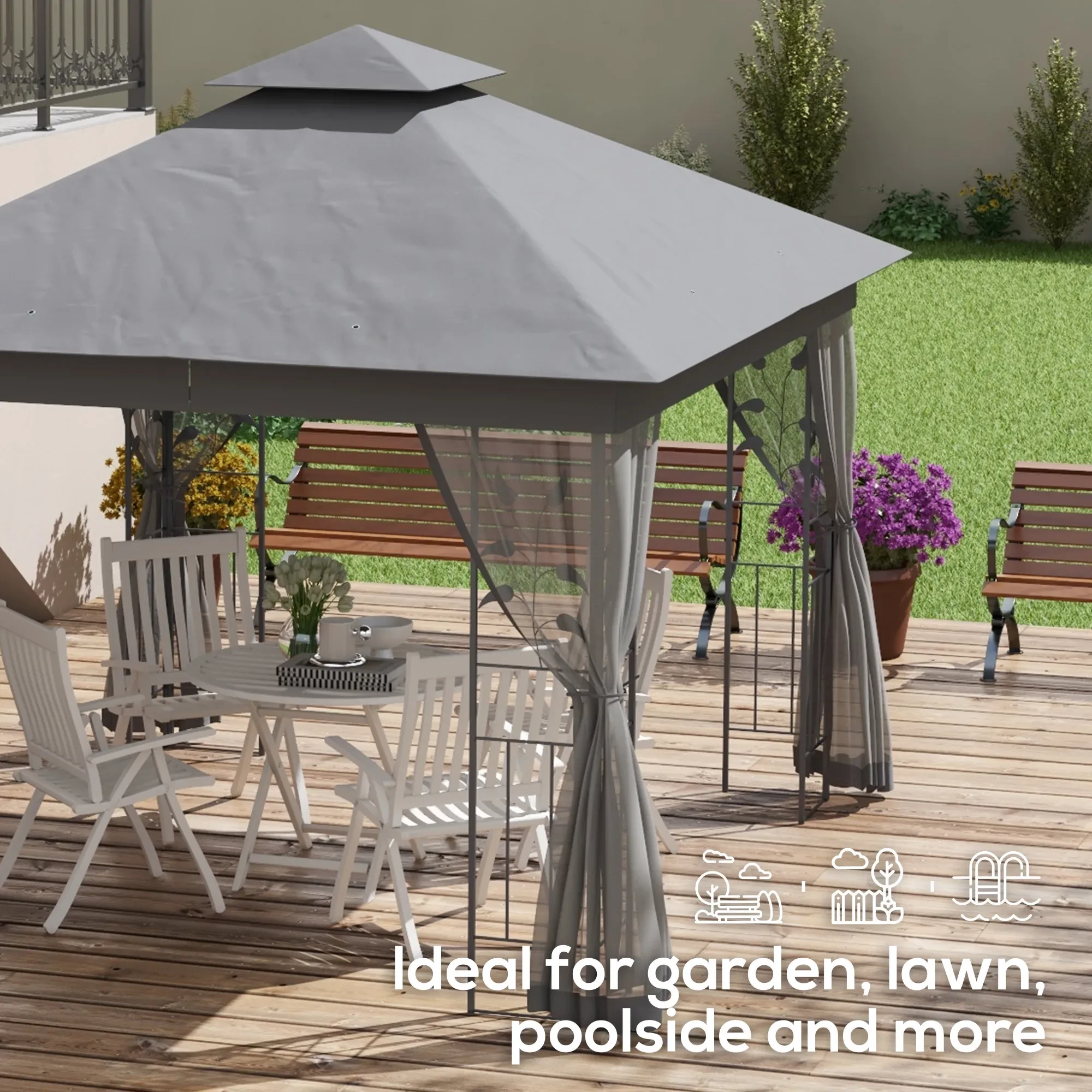 Metal Roof Gazebo