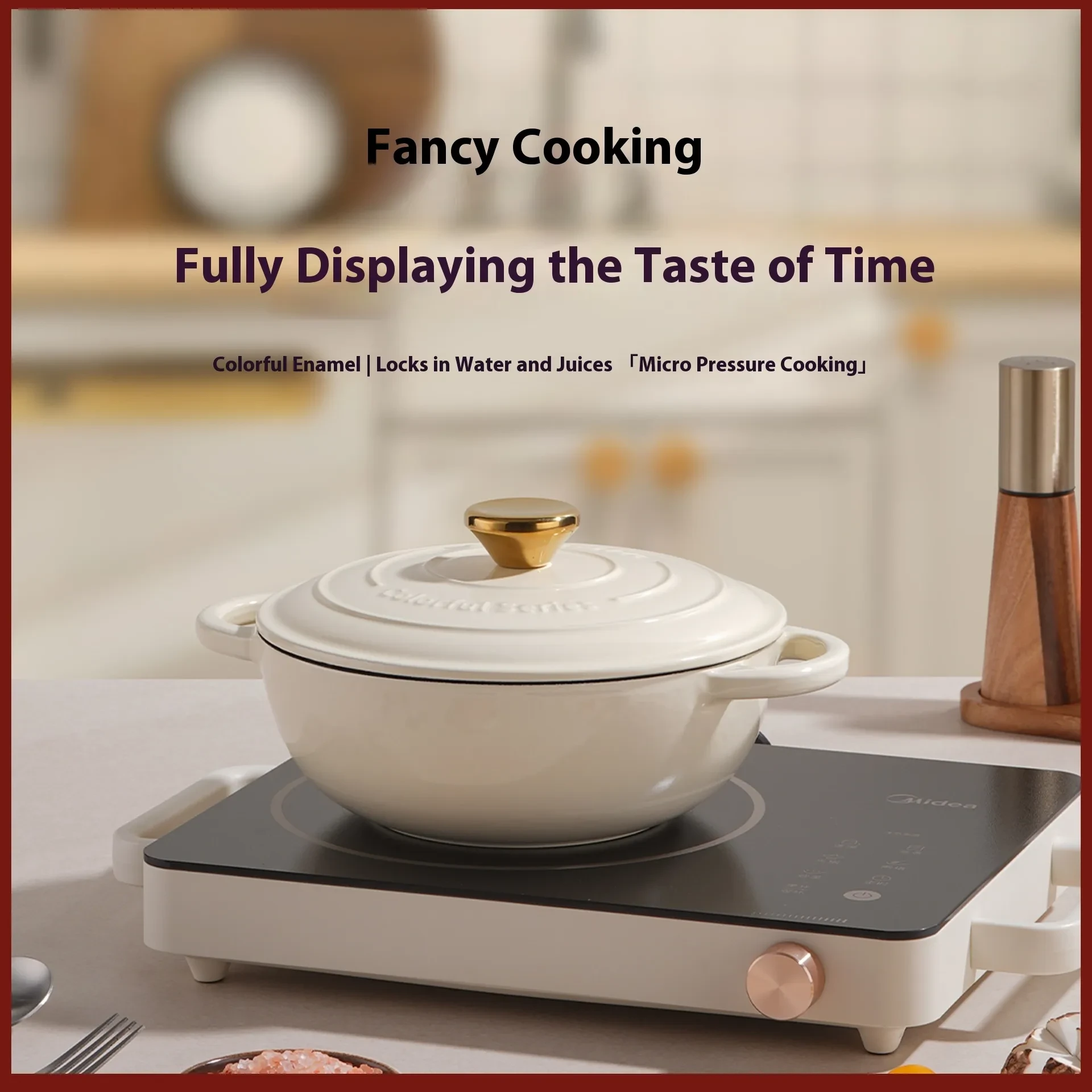 Cream White Cast Iron