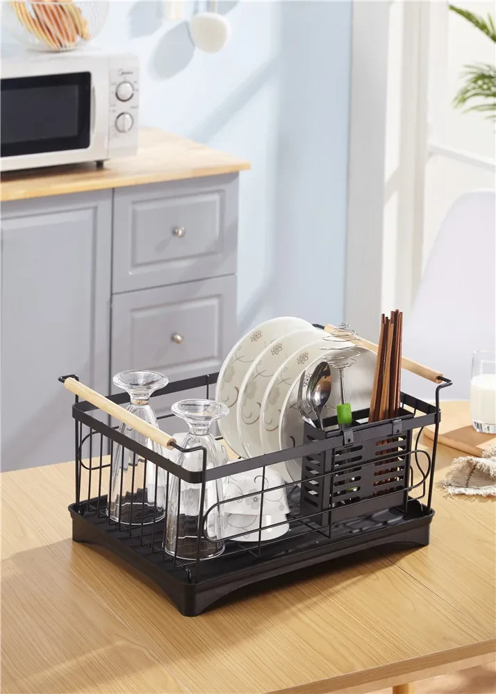 Dish Drainer With Drip Tray