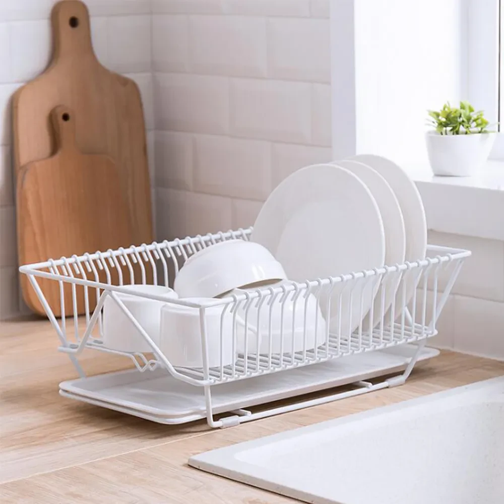 Dish Rack With Tray