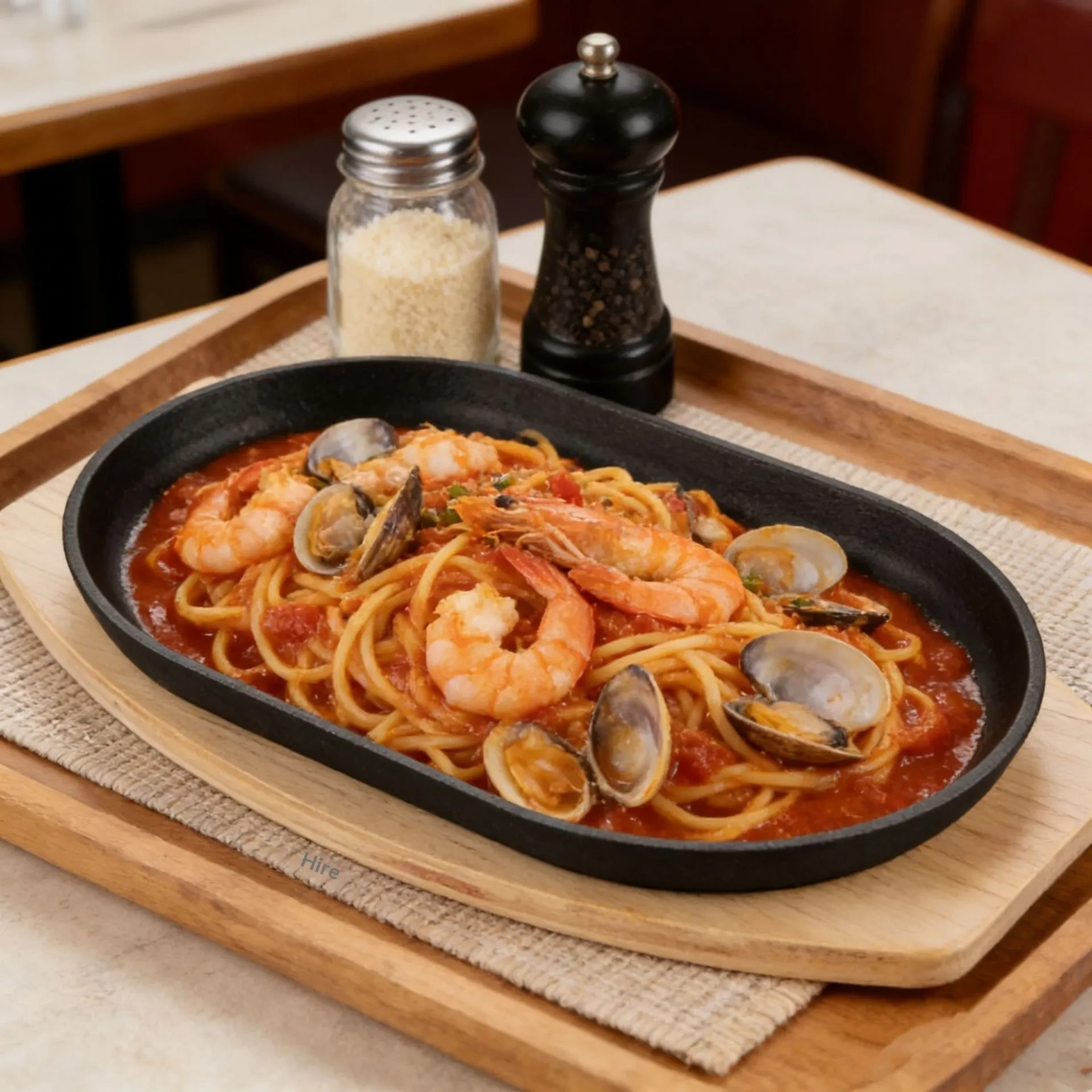 Oval Cast Iron Plate