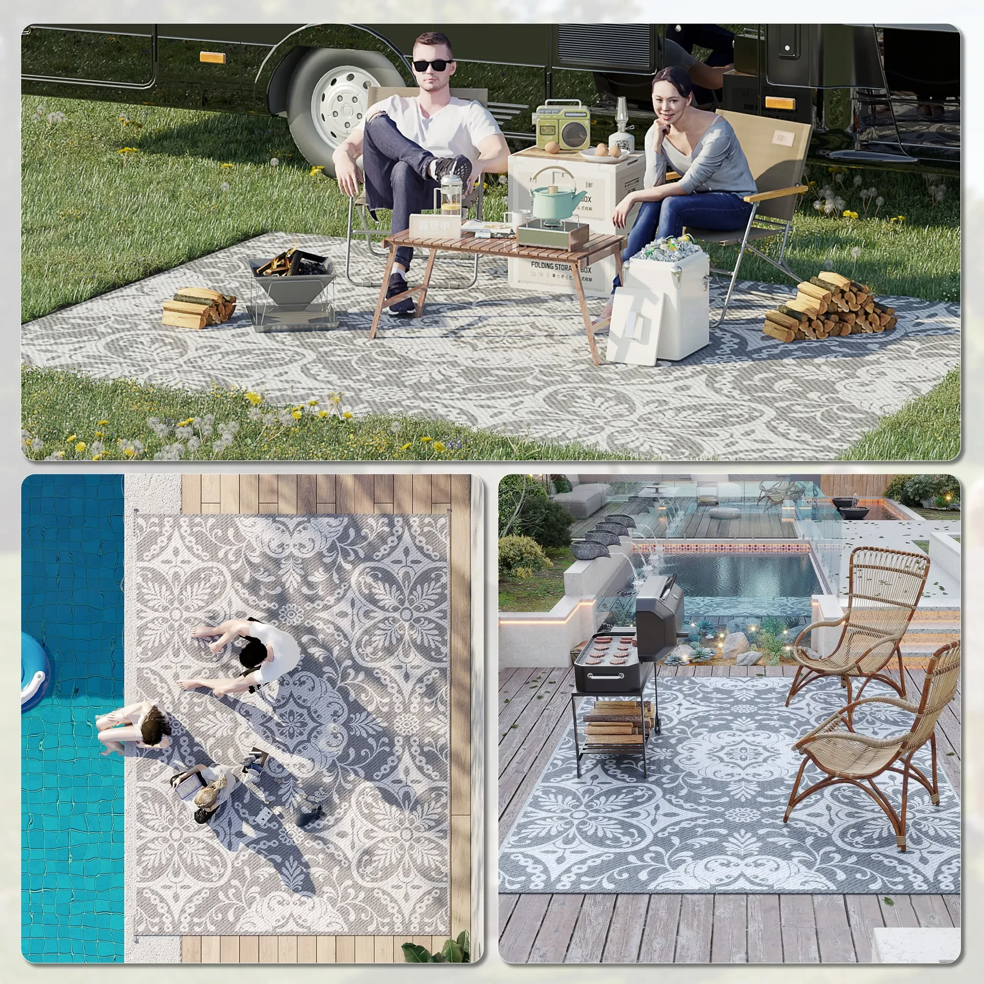 Waterproof Outdoor Rugs