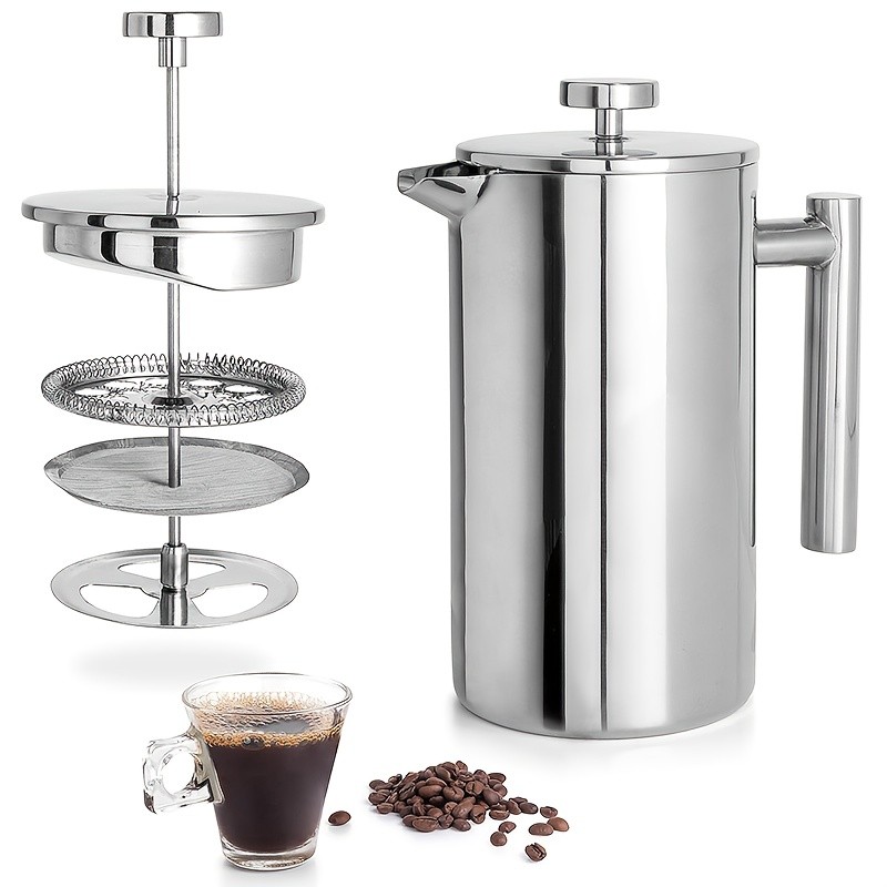 Stainless Steel French Press Coffee Maker