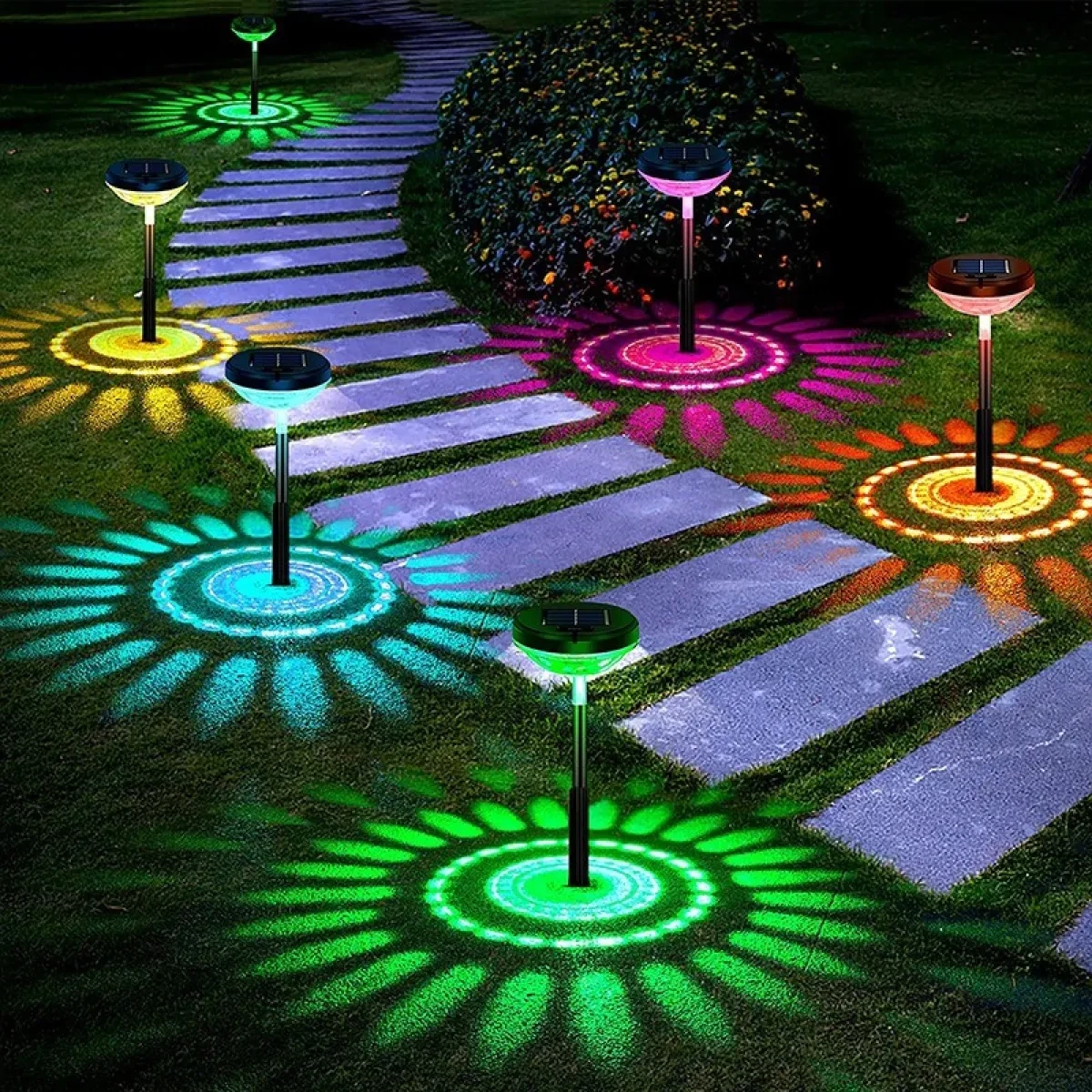 ✨Colorful Solar Colorful Solar Lights Outdoor