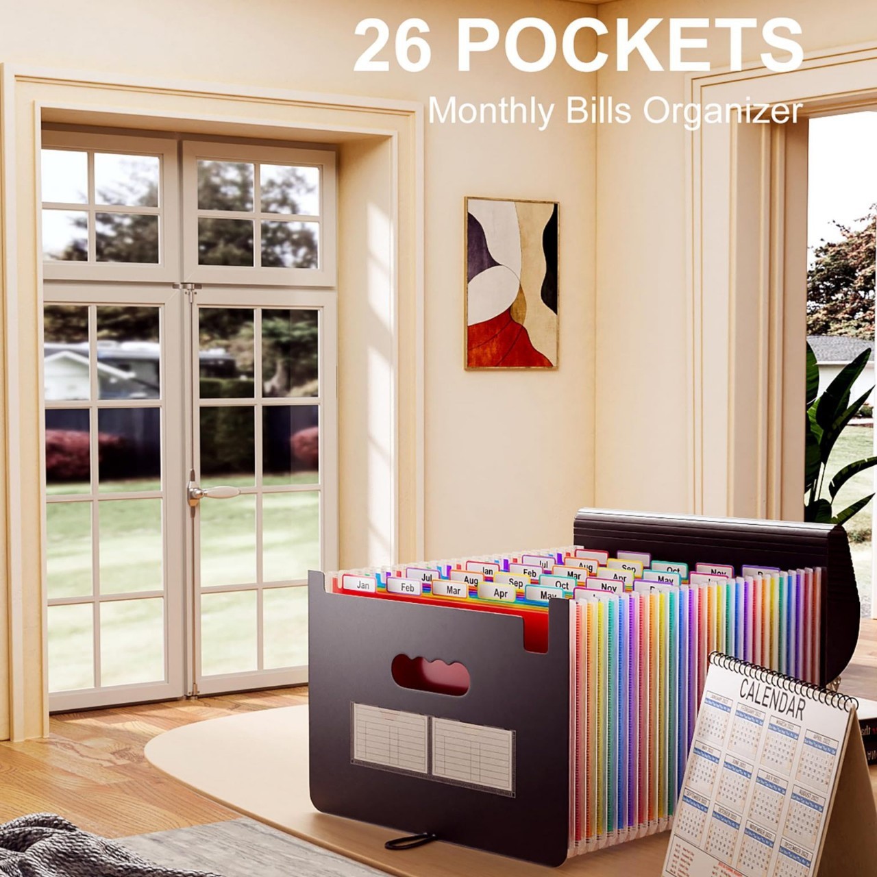 Pocket Accordion File Folder