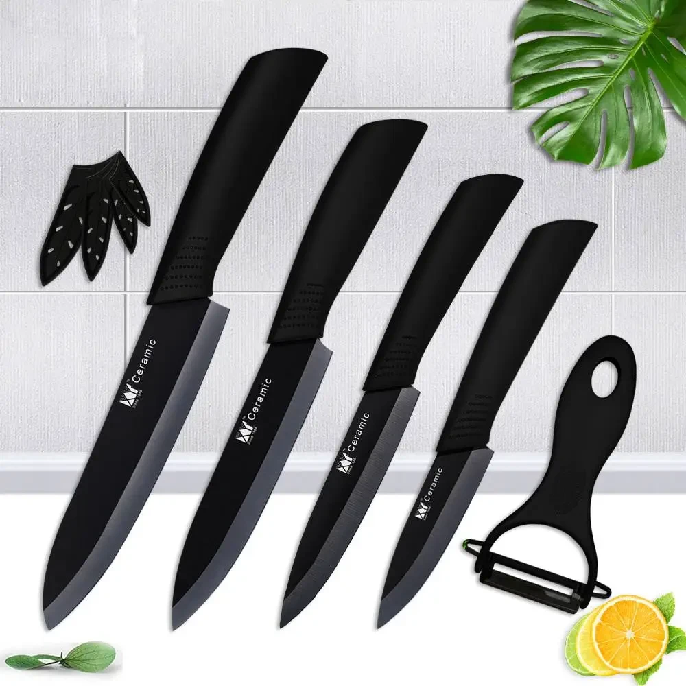 Black Knife Block Set