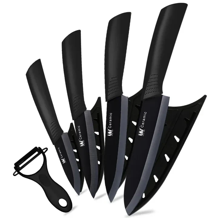 Black Knife Block Set