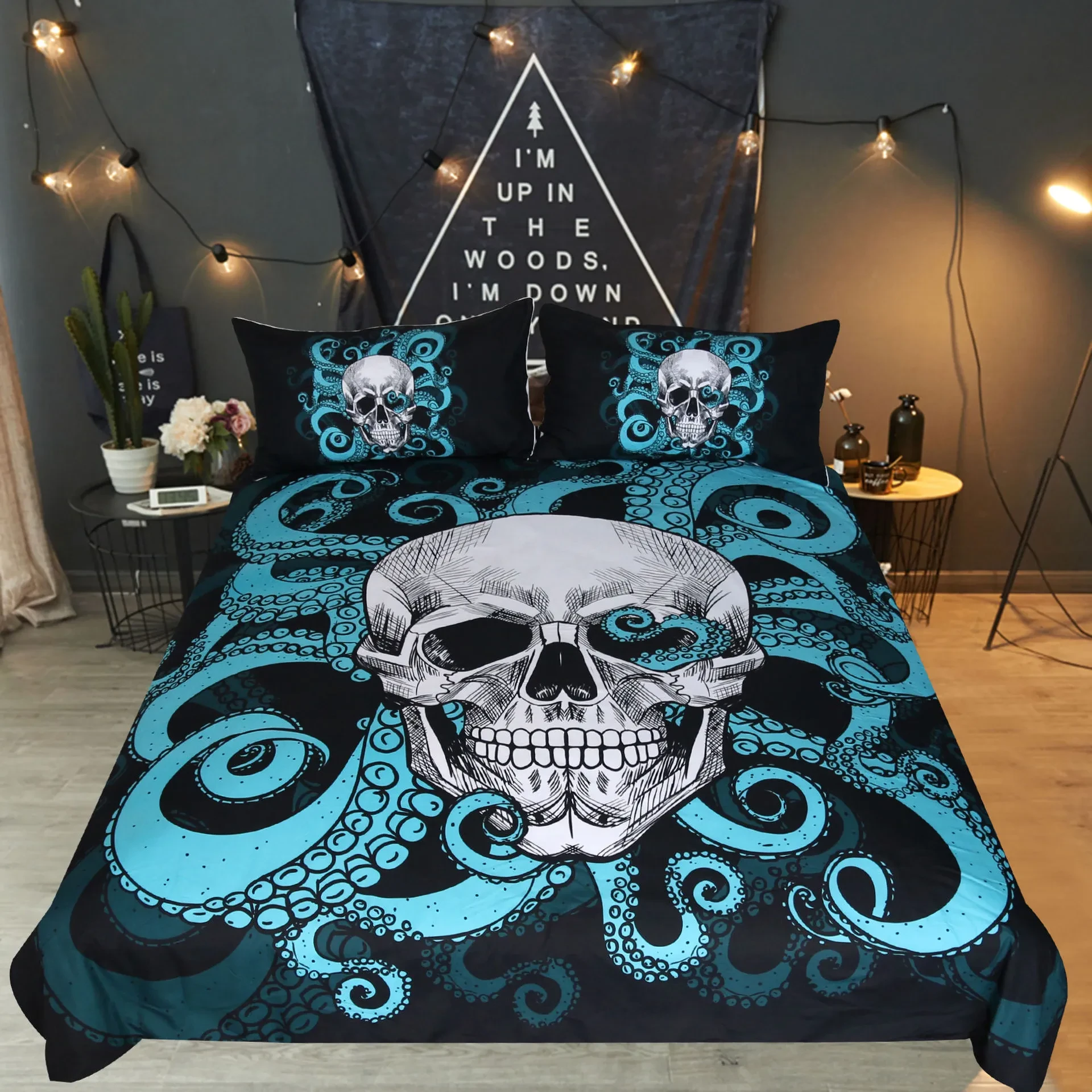 Skull Bedding Set
