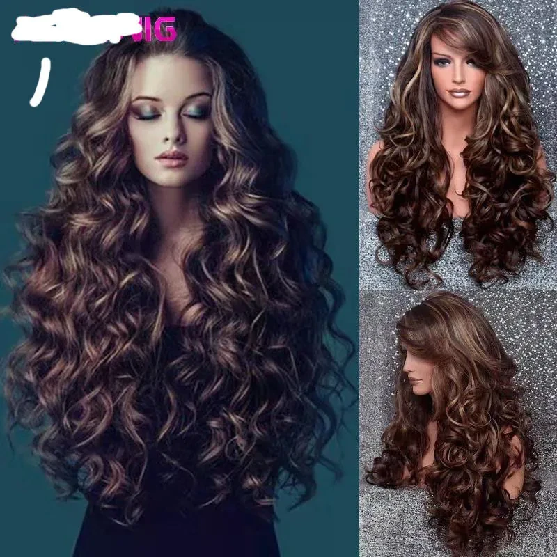 Curly Big Wave Wig